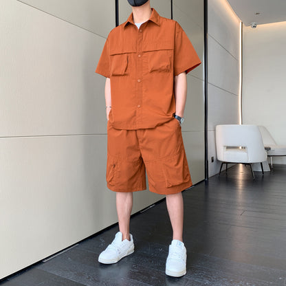 Summer Hong Kong Style Suit Same Style