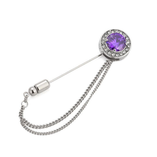 Men's Classy Noble Jewelry Brooches Men&Women Suit 